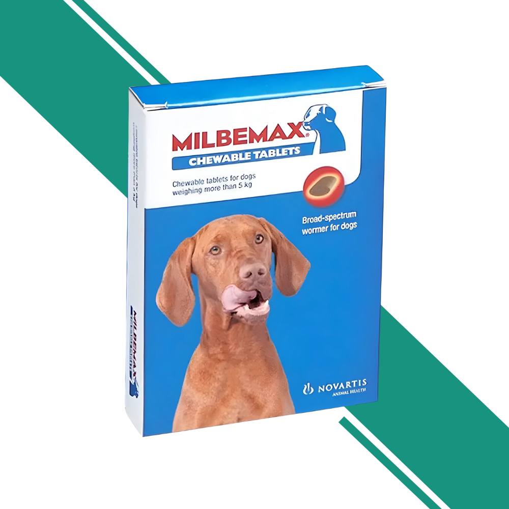 Milbemax Chewable Tablets for Dogs (5kg–25kg)